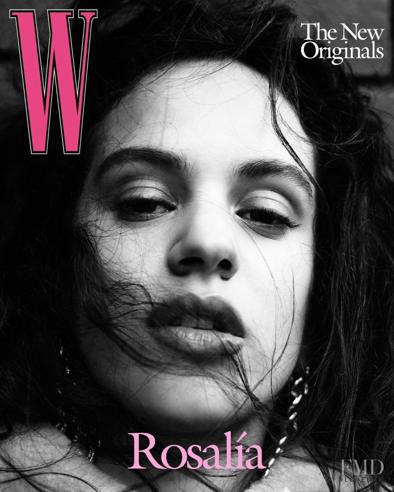 Rosalia featured on the W cover from October 2019