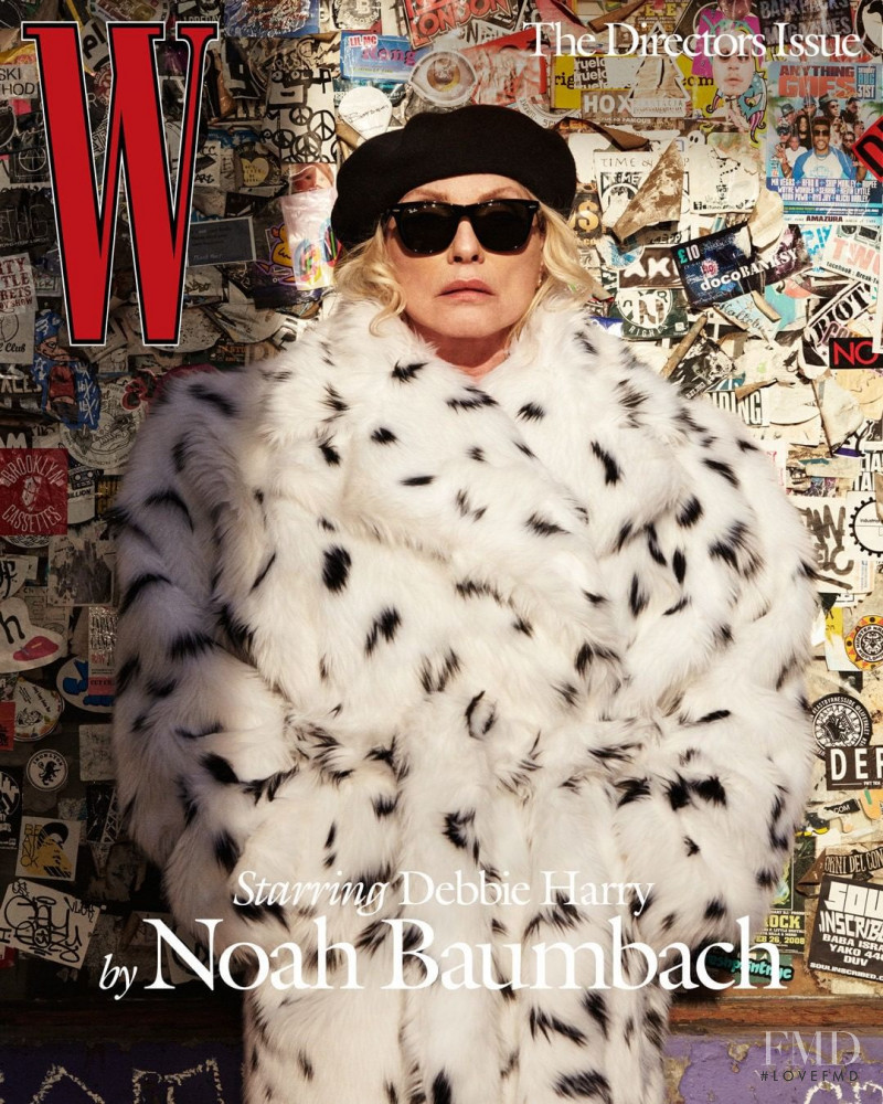 Debbie Harry featured on the W cover from February 2020