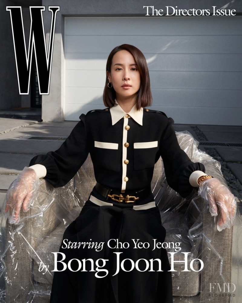 Bong Joon Ho featured on the W cover from February 2020