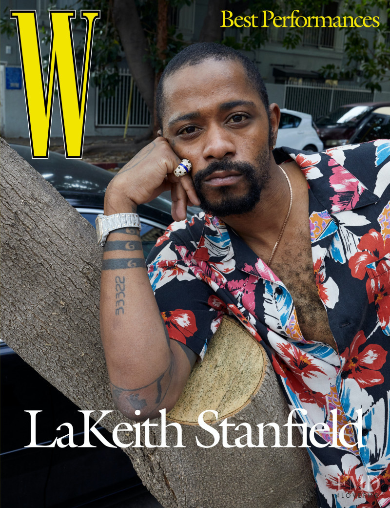 LaKeith Stanfield featured on the W cover from March 2021