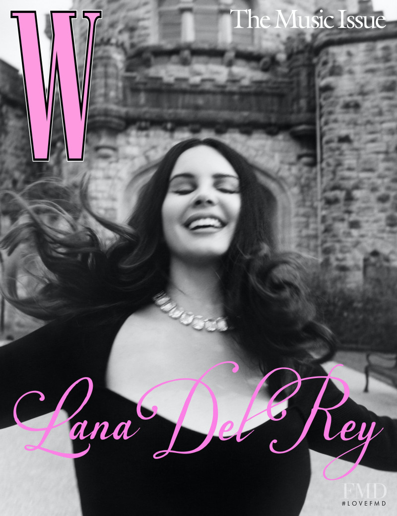 Lana Del Rey featured on the W cover from May 2022