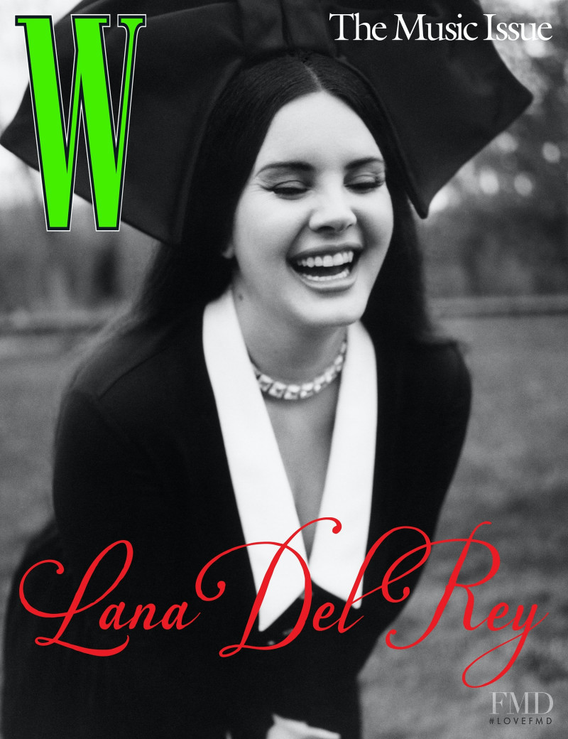 Lana Del Rey featured on the W cover from May 2022