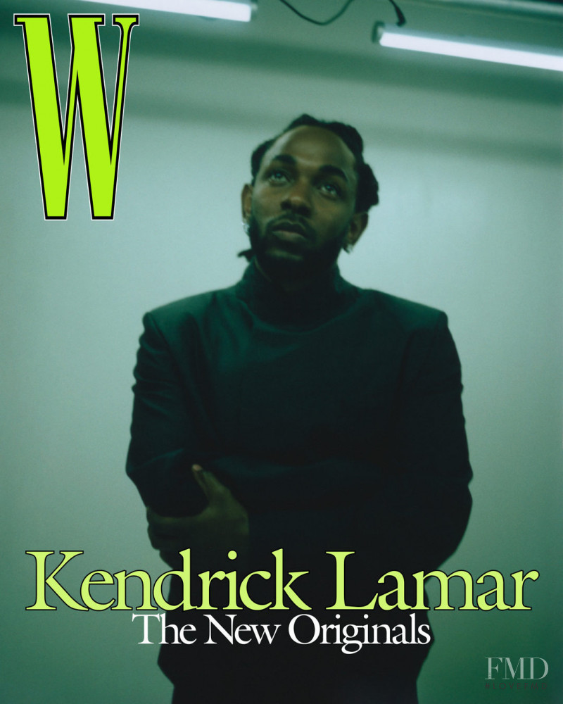 Kendrick Lamar featured on the W cover from November 2022