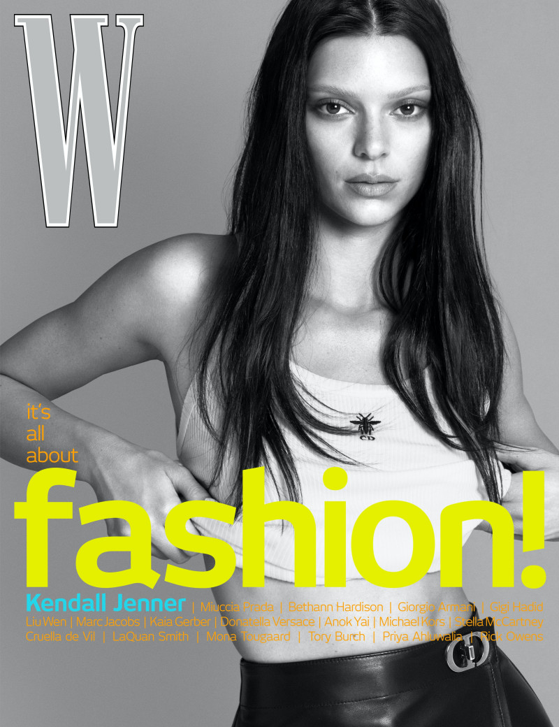 Kendall Jenner featured on the W cover from June 2023