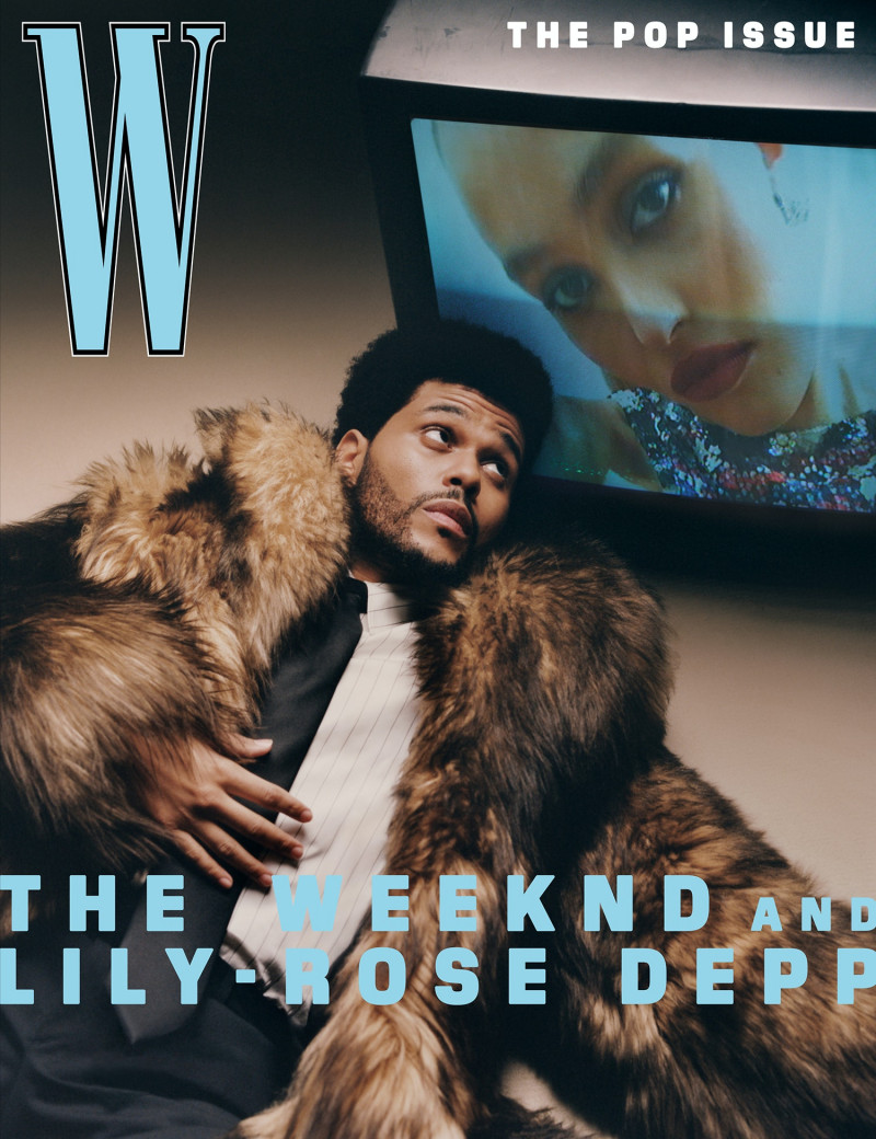 The Weeknd featured on the W cover from May 2023