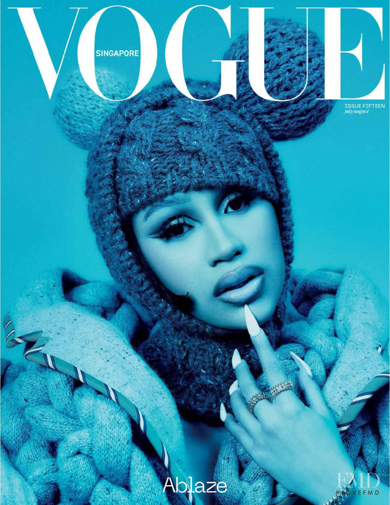  featured on the Vogue Singapore cover from July 2022