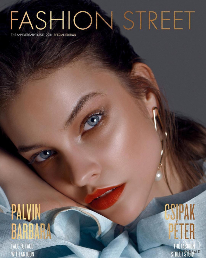 Barbara Palvin featured on the Fashion Street cover from August 2018