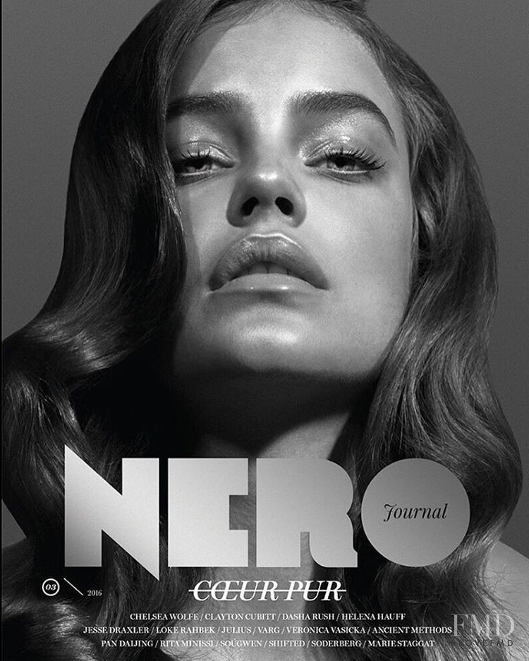 Barbara Palvin featured on the Nero Journal cover from September 2016