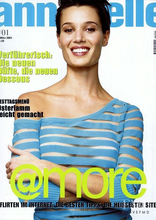 Andrea Bergh featured on the Annabelle cover from March 2001