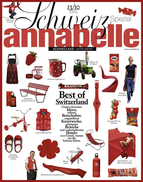  featured on the Annabelle cover from July 2010