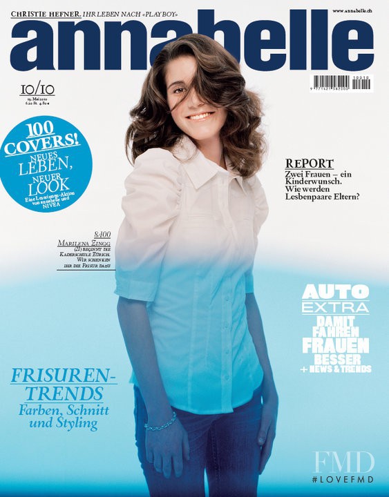 Marilena Zingg featured on the Annabelle cover from May 2010