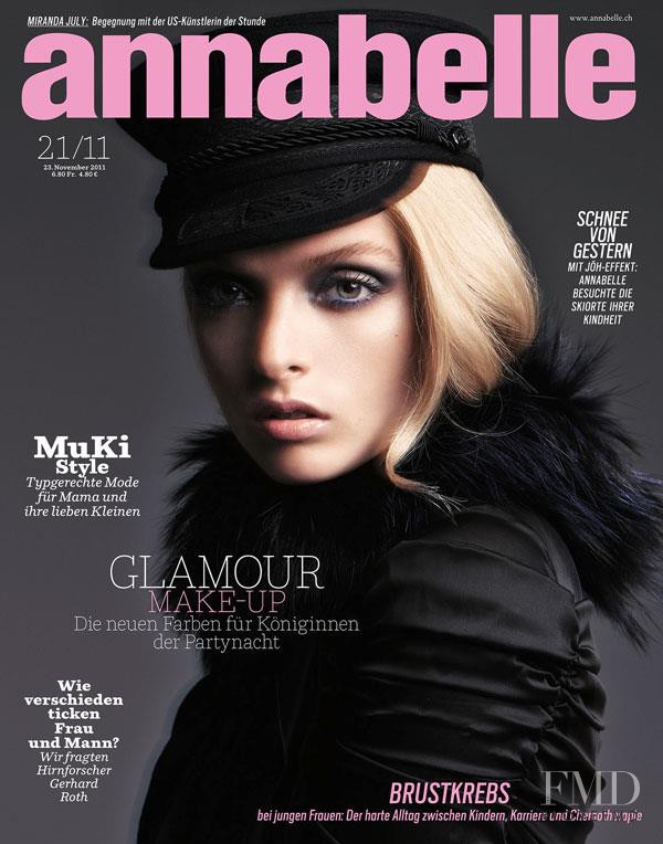 Stazia Niementowska featured on the Annabelle cover from November 2011