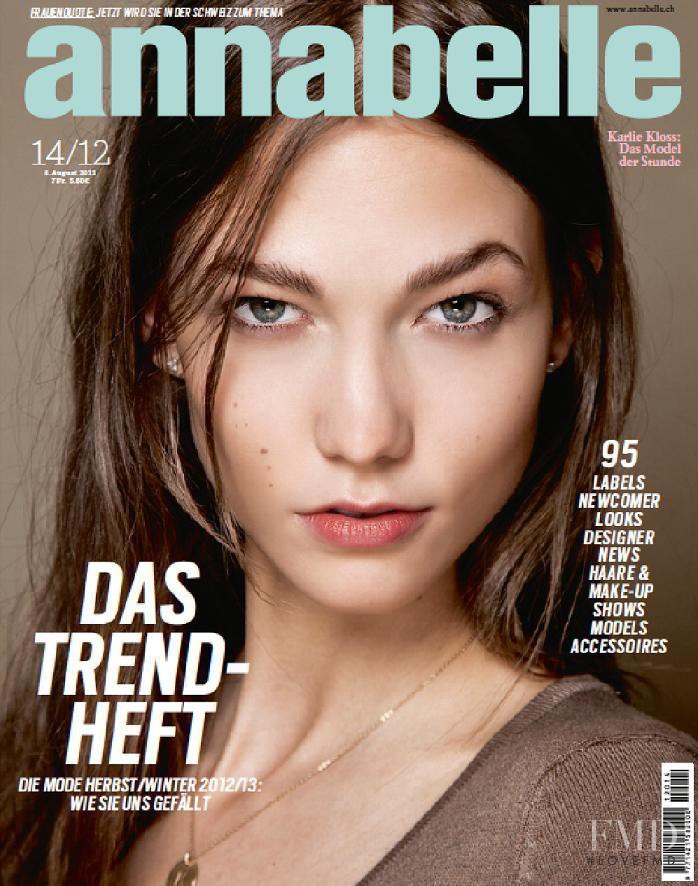 Karlie Kloss featured on the Annabelle cover from August 2012