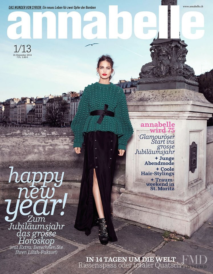 Lauren Auerbach featured on the Annabelle cover from December 2012
