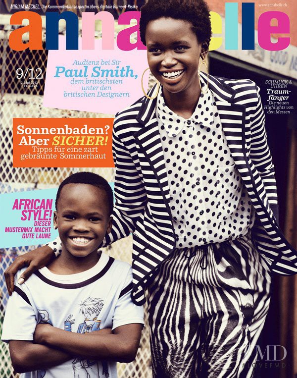 Akuol de Mabior featured on the Annabelle cover from May 2012