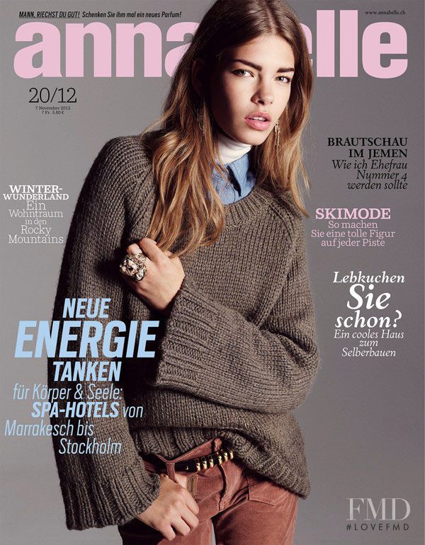 Valerija Sestic featured on the Annabelle cover from November 2012
