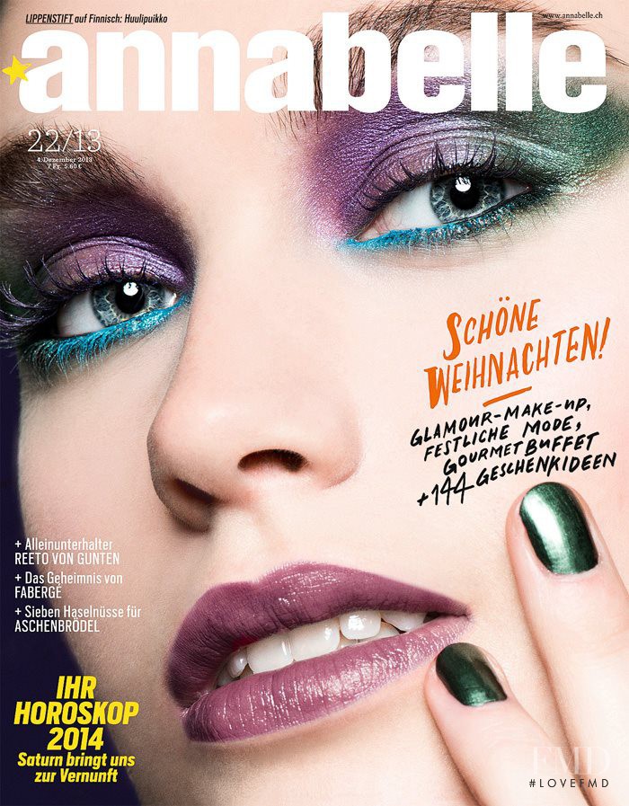 Sophie Gross featured on the Annabelle cover from December 2013