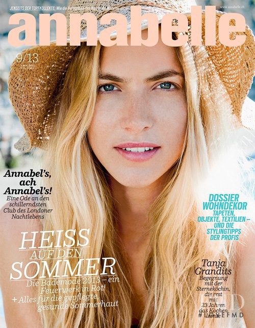 Ladina Moser featured on the Annabelle cover from May 2013