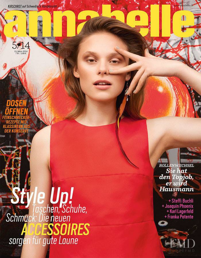 Naida Hrnic featured on the Annabelle cover from March 2014