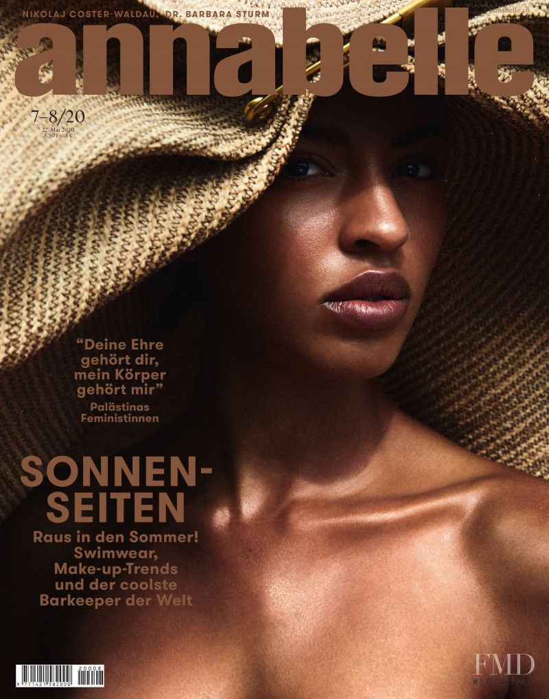 Carolyn Murphy featured on the Annabelle cover from July 2020