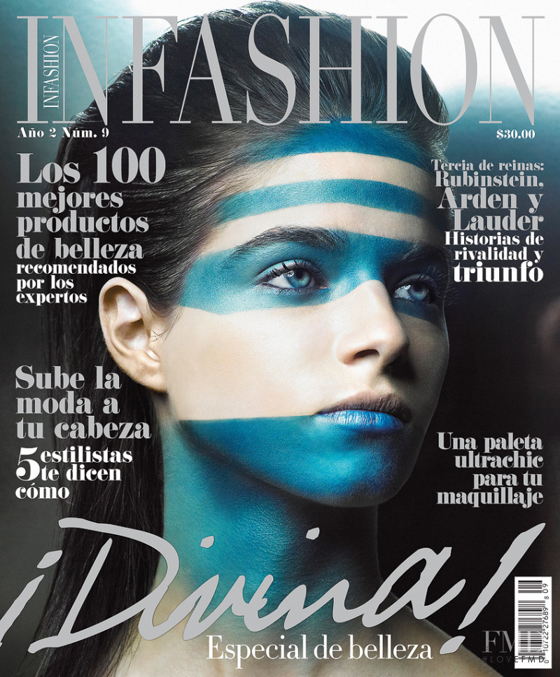 Valeria Calles featured on the Infashion Mexico cover from November 2007