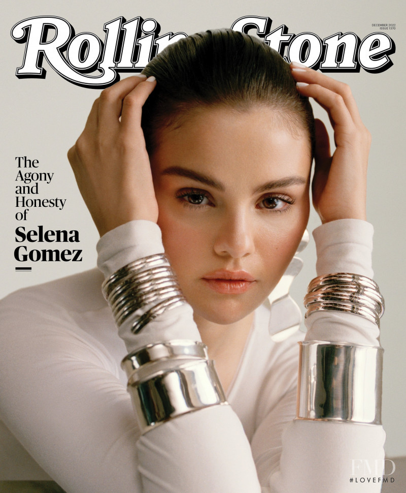 Selena Gomez featured on the Rolling Stone cover from December 2022