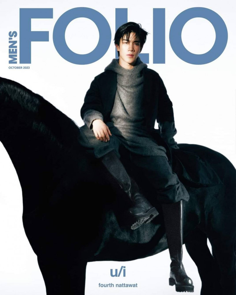  featured on the Men\'s Folio Singapore cover from October 2023