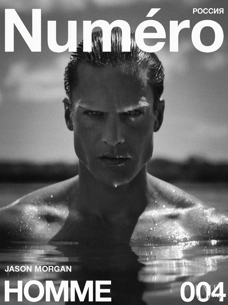 Jason Morgan featured on the Numéro Homme Russia cover from July 2020