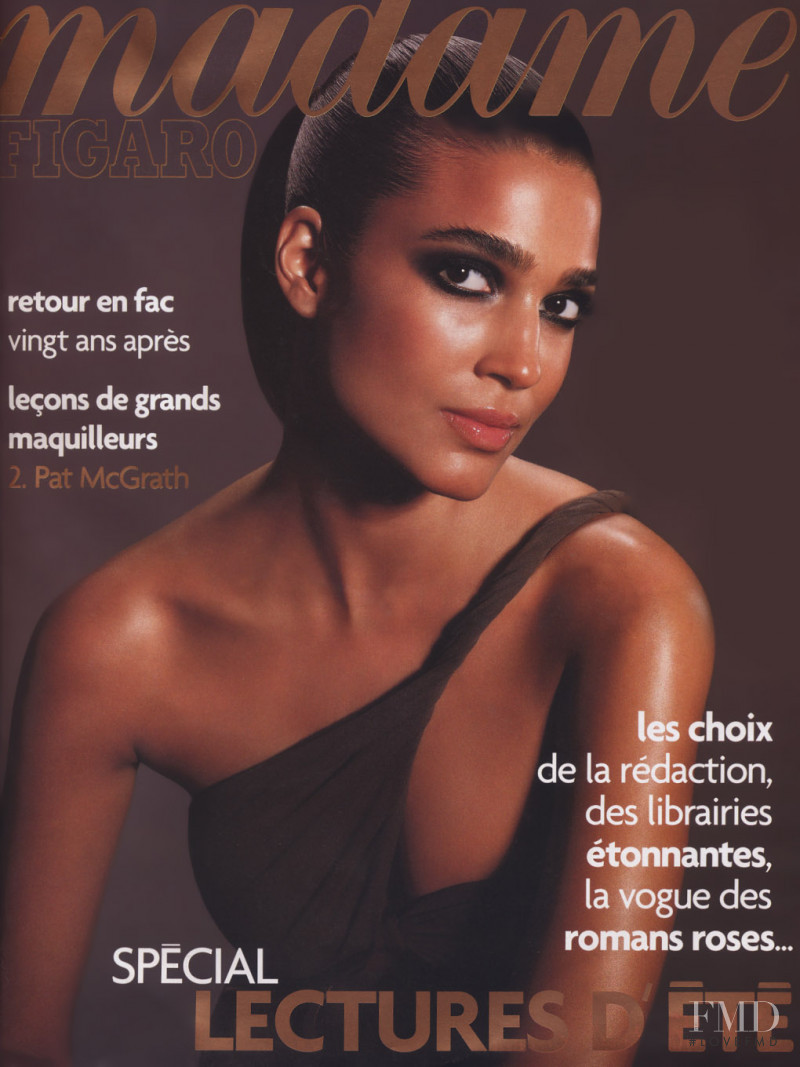 Teresa Lourenço featured on the Madame Figaro France cover from June 2003