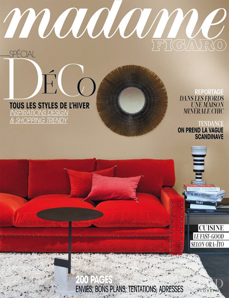  featured on the Madame Figaro France cover from October 2013
