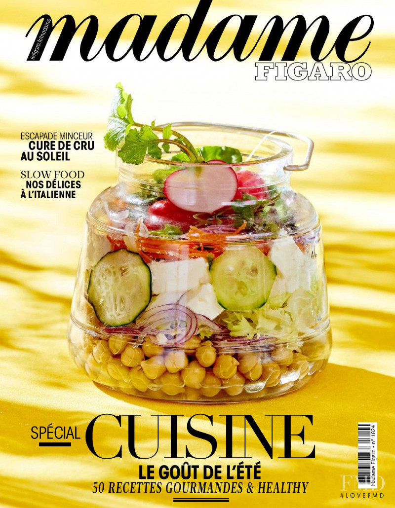  featured on the Madame Figaro France cover from August 2019