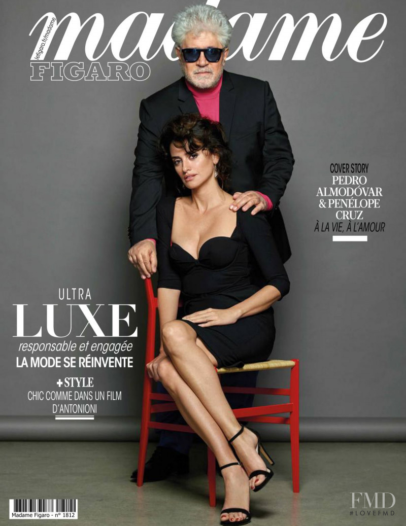 Penelope Cruz featured on the Madame Figaro France cover from May 2019