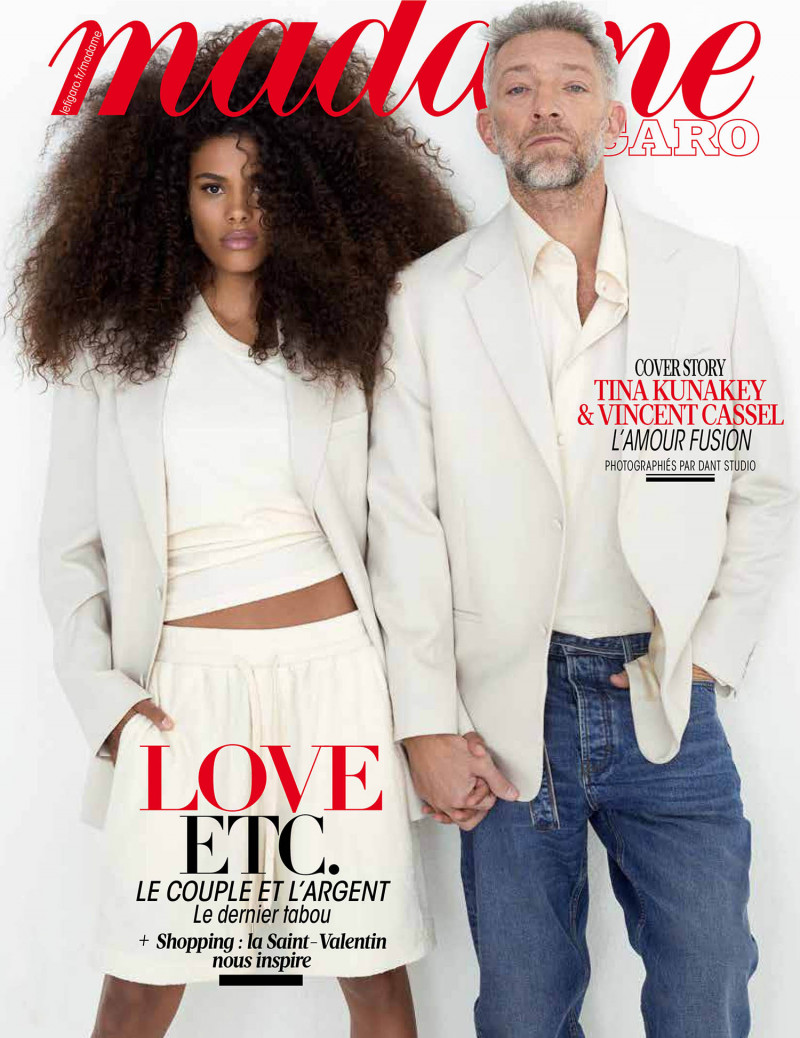 Vincent Cassel featured on the Madame Figaro France cover from February 2021