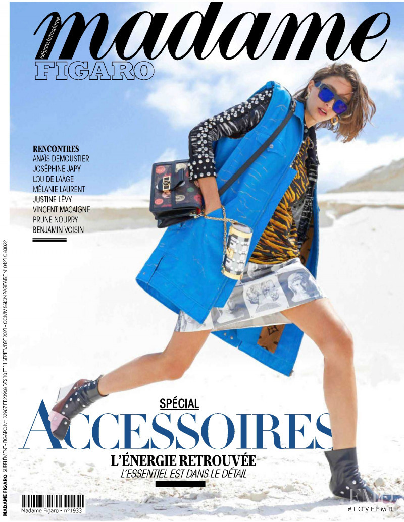  featured on the Madame Figaro France cover from September 2021