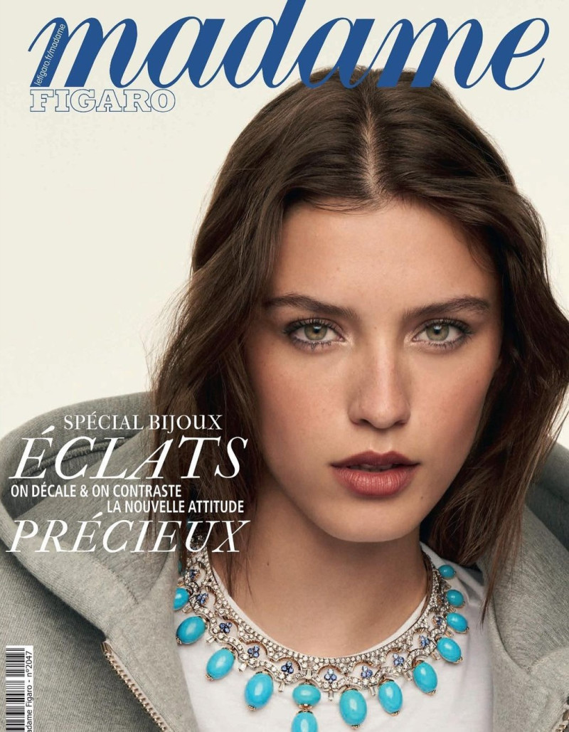 Emma Todt featured on the Madame Figaro France cover from November 2023