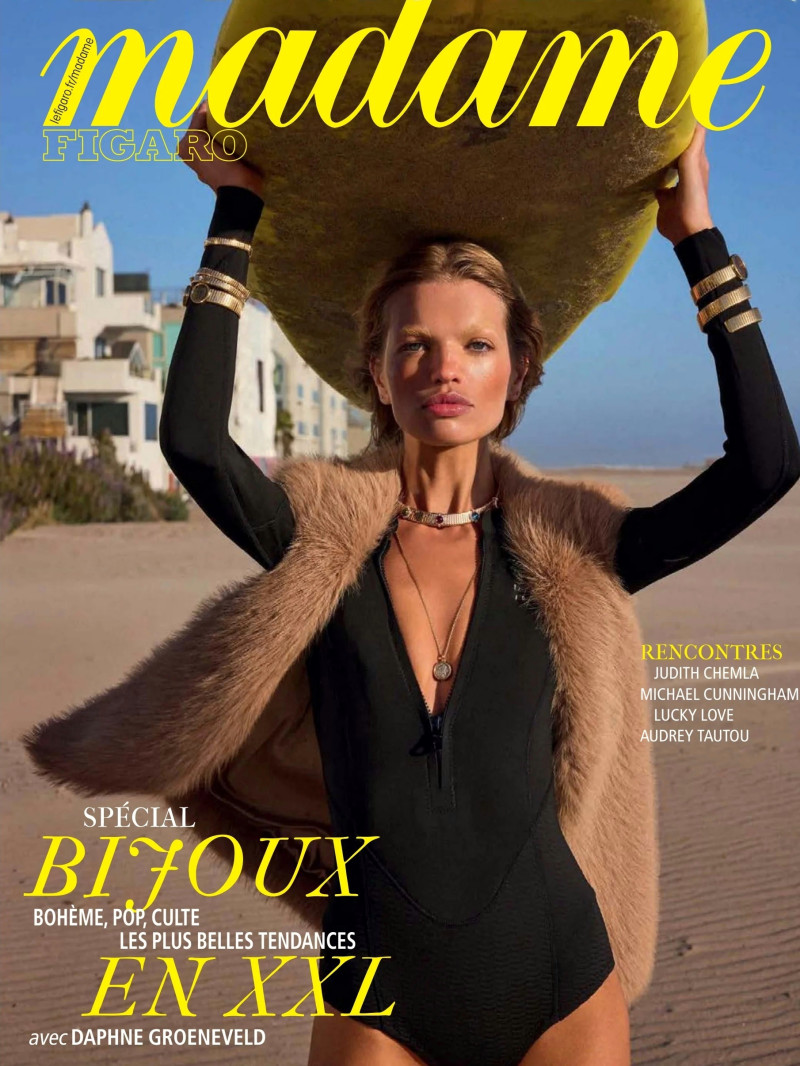Daphne Groeneveld featured on the Madame Figaro France cover from November 2024