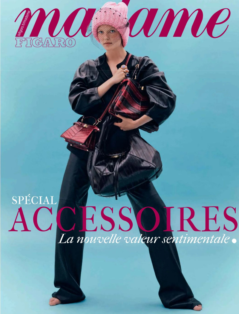 Roos Abels featured on the Madame Figaro France cover from September 2025