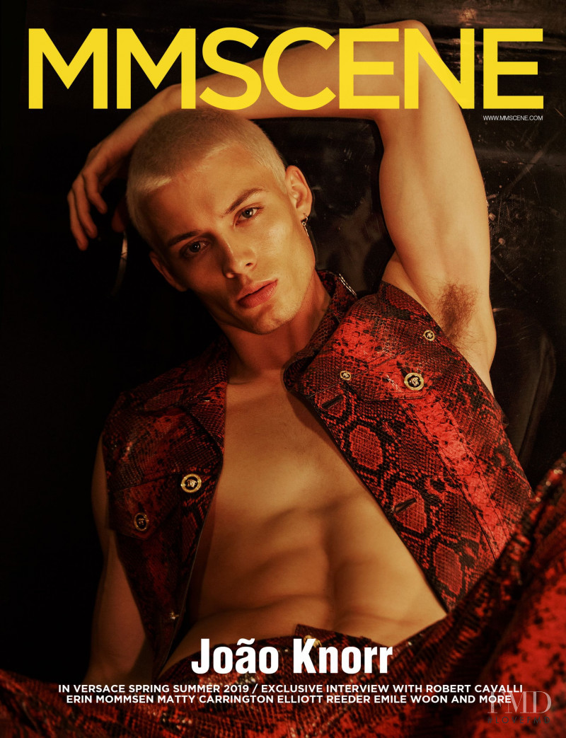Joao Knorr featured on the MMScene cover from March 2019
