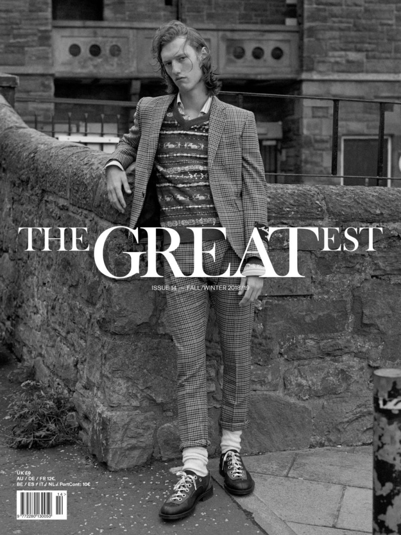 Josef Carmichael featured on the The Greatest cover from September 2018