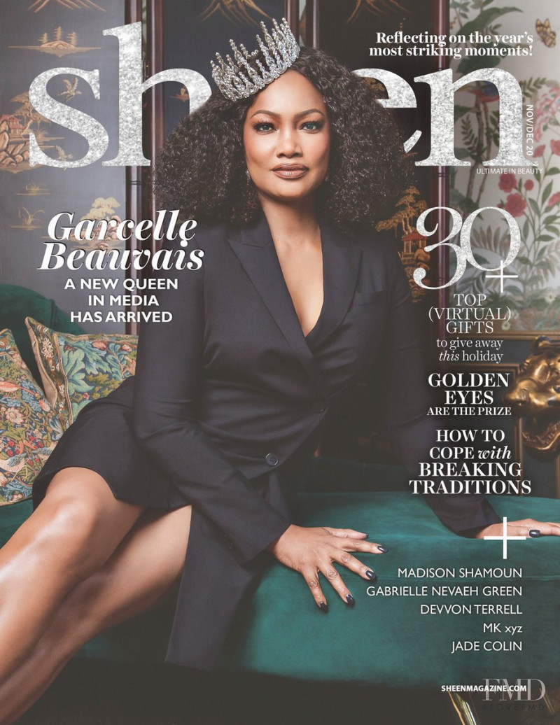 Garcelle Beauvais featured on the Sheen cover from November 2020
