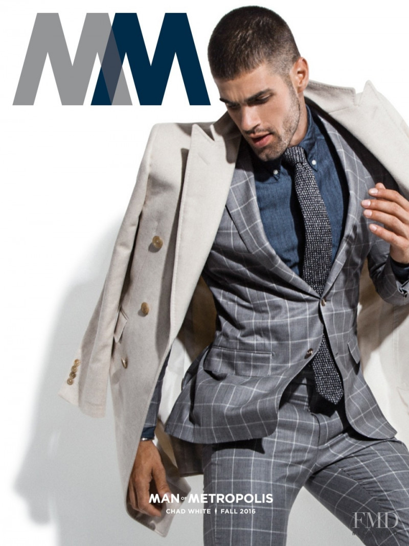 Chad White featured on the Man of Metropolis cover from September 2016