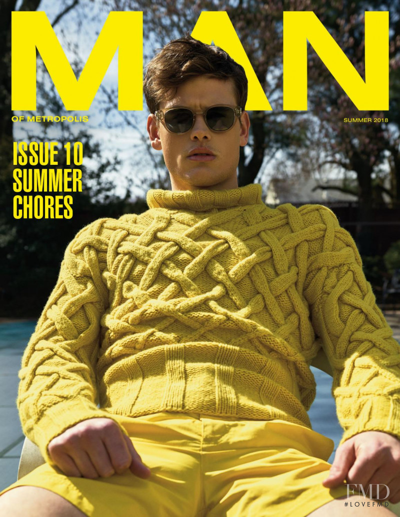 Tristian Thevenot featured on the Man of Metropolis cover from June 2018