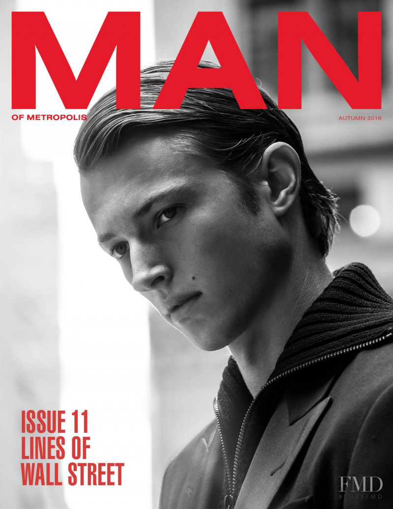 Abel van Oeveren featured on the Man of Metropolis cover from September 2018
