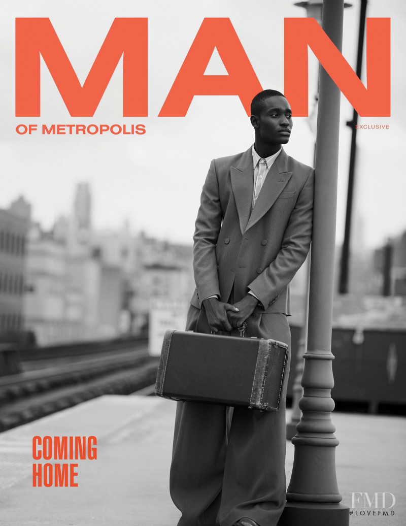 Charles Oduro featured on the Man of Metropolis cover from August 2019