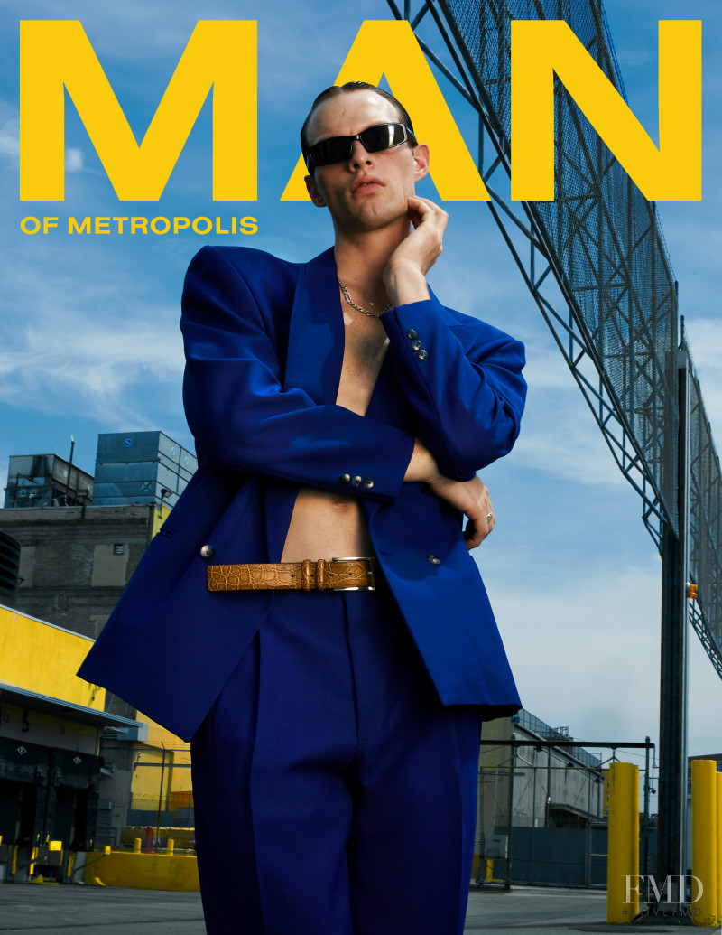 Rockwell Harwood featured on the Man of Metropolis cover from August 2019