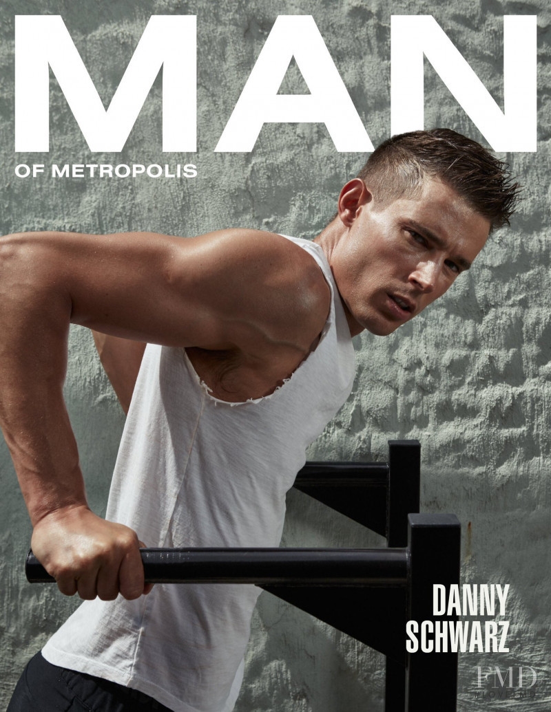 Danny Schwarz featured on the Man of Metropolis cover from July 2019