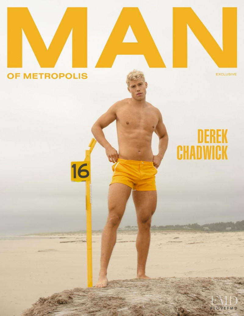 Derek Chadwick featured on the Man of Metropolis cover from July 2019