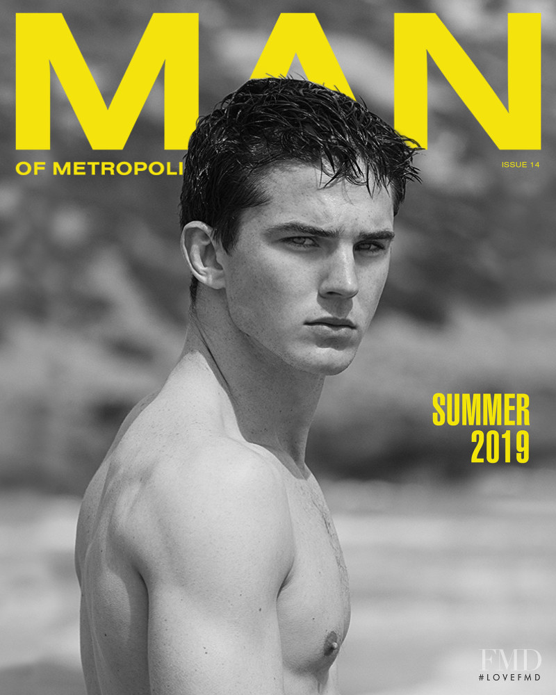 Tommy Hackett featured on the Man of Metropolis cover from June 2019