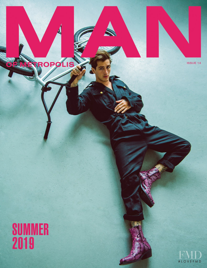 Austin Augie featured on the Man of Metropolis cover from June 2019