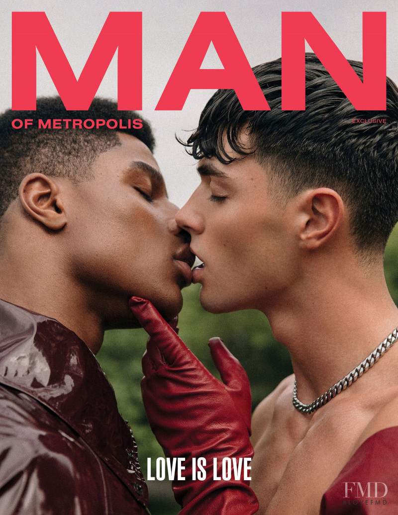 Leaon Gordon, Noah Blaise featured on the Man of Metropolis cover from June 2019
